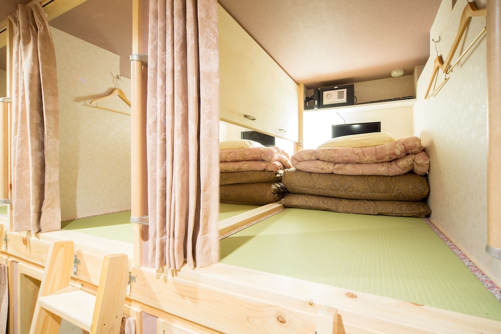 2 capsule beds at Female Only Dormitory(partition between capsules can be opened/closed) photo 3