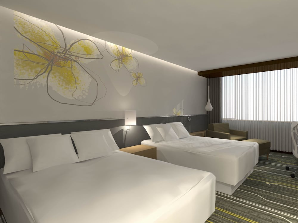 Twin Room, 2 Twin Beds, City View (High Floor) photo 2
