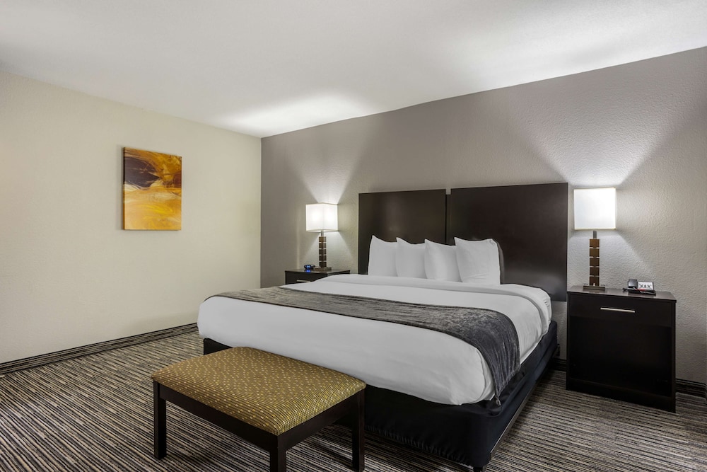 Suite, 1 King Bed, Non Smoking, Refrigerator & Microwave - Photo 2