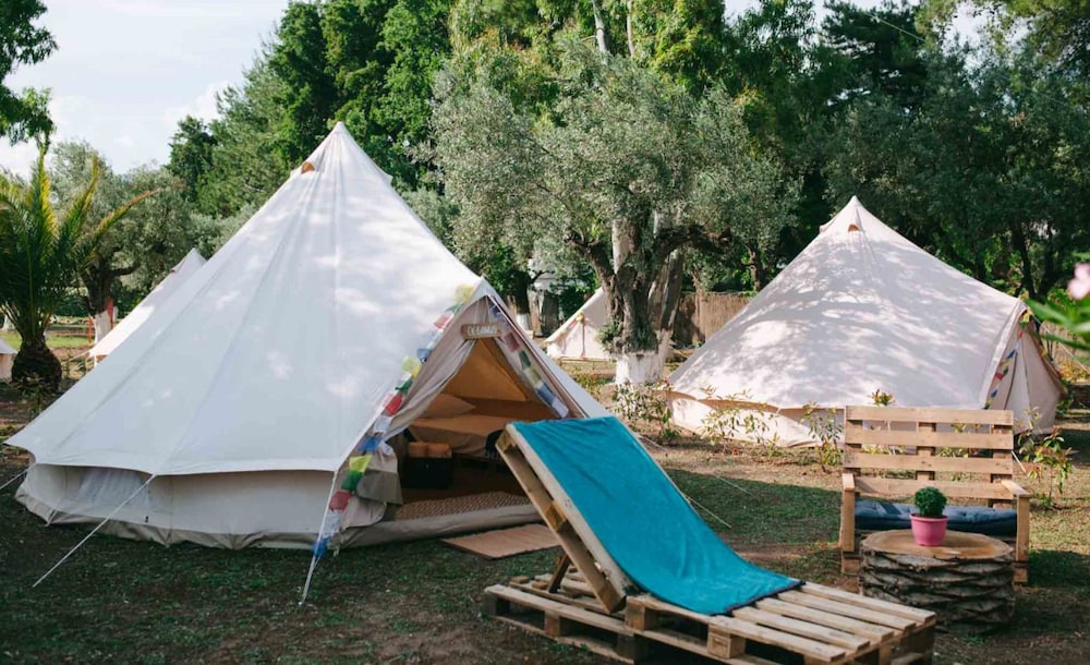 Family Tent, Multiple Beds, Beach View photo 2