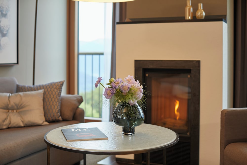 Room, Fireplace, Mountain View photo 1