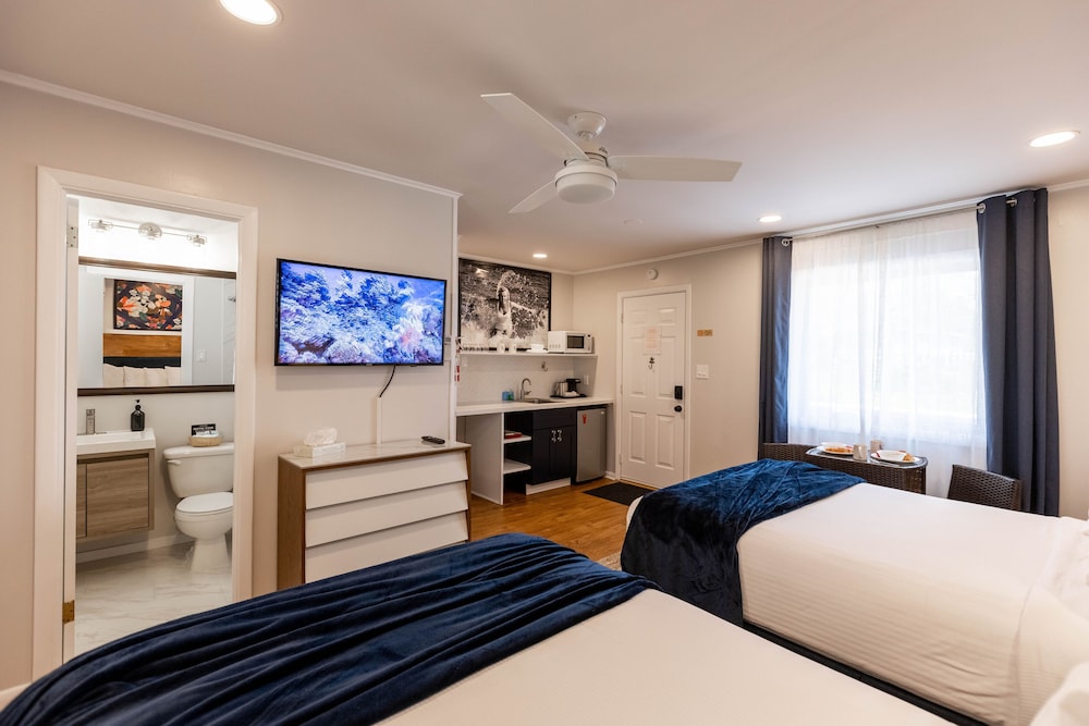 Room, 2 Double Beds, Kitchenette photo 3