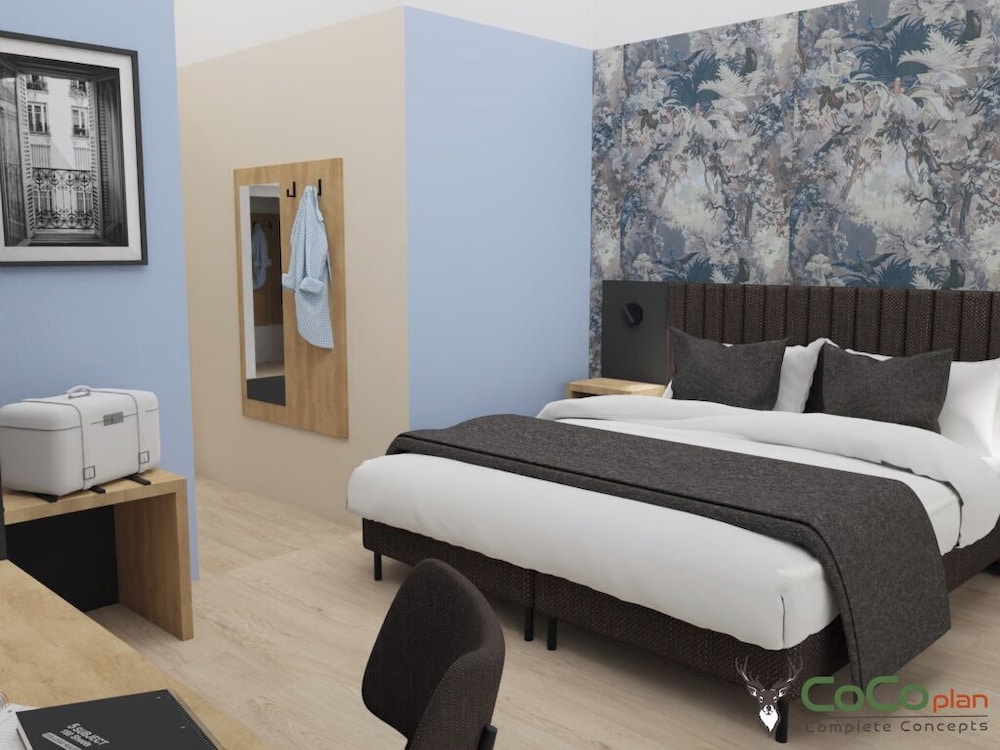 Design Double Room, 1 King Bed, Non Smoking, Private Bathroom
