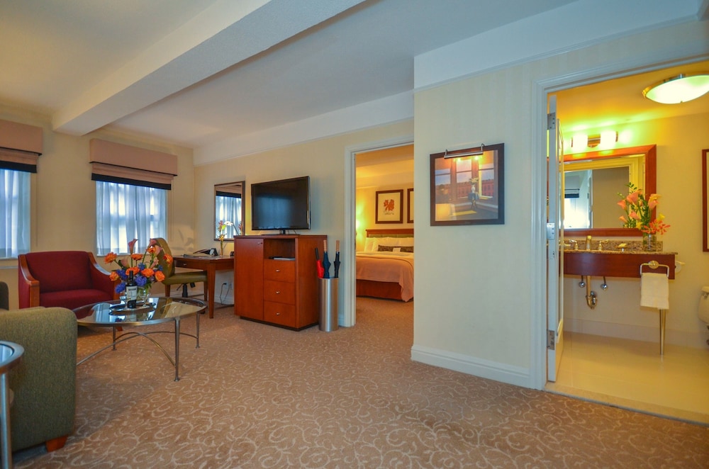 Premier Suite With King Bed - One Full Bath in Bedroom and a Half Bath in Living Room