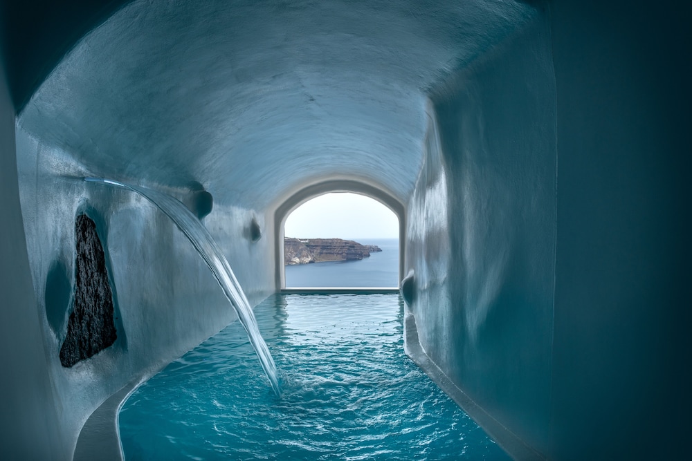 Athermi Cave Villa - Indoor Pool & Sunset View - Photo 6