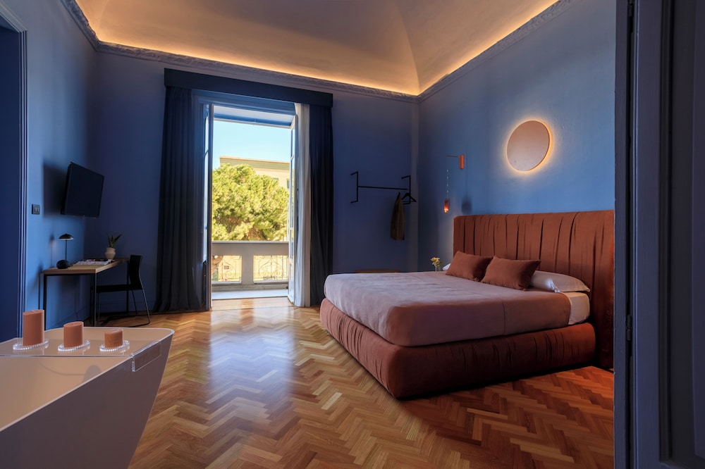 Camera Quadrupla Premium vista porto