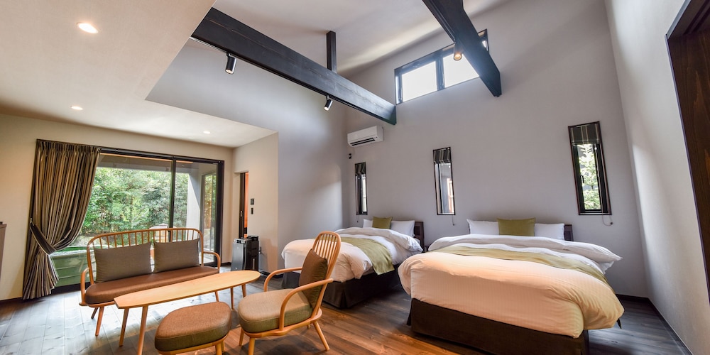 House [Sakura] Twin Bed Room, Japanese Style Room, Open-air Bath photo 1