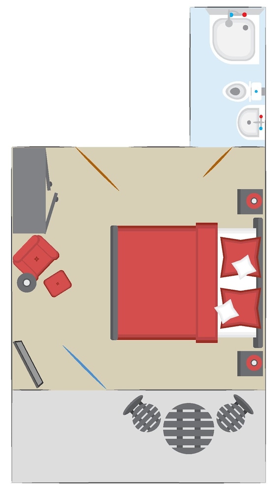 Superior Single Room, 1 Queen Bed, Balcony, Mountain View photo 1
