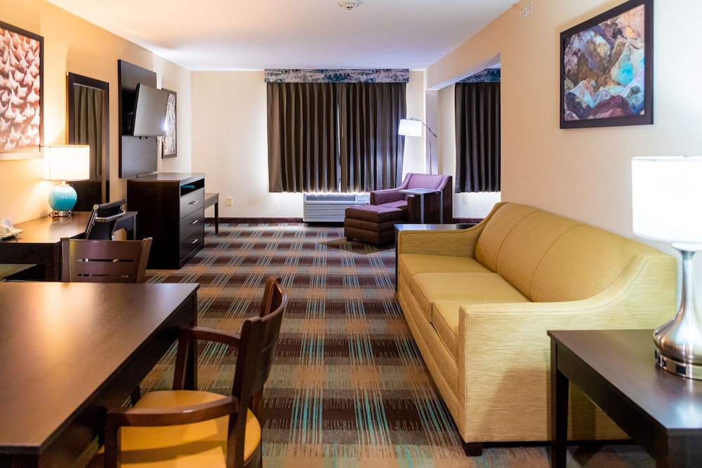 Suite, 1 King Bed, Non Smoking, Refrigerator & Microwave photo 3