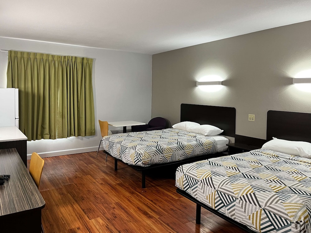 Standard Room, 2 Double Beds, Non Smoking, Refrigerator & Microwave - Photo 1