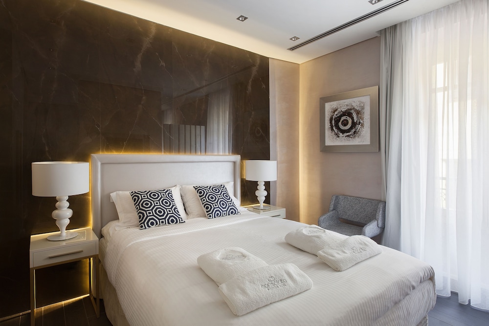 Master Suite with Old Town View and Balcony