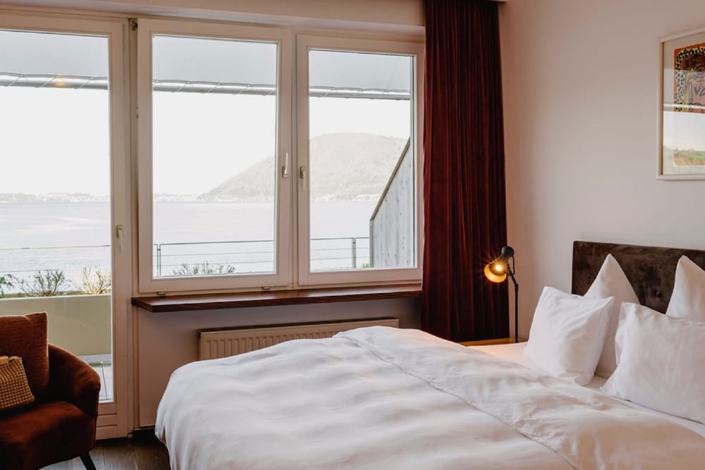 Basic Single Room, 1 King Bed, Balcony, Lake View photo 2
