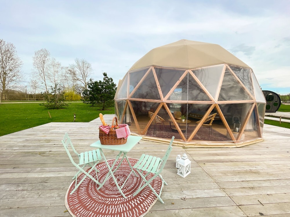 Dôme avec espace bien-être privé - Photo 1