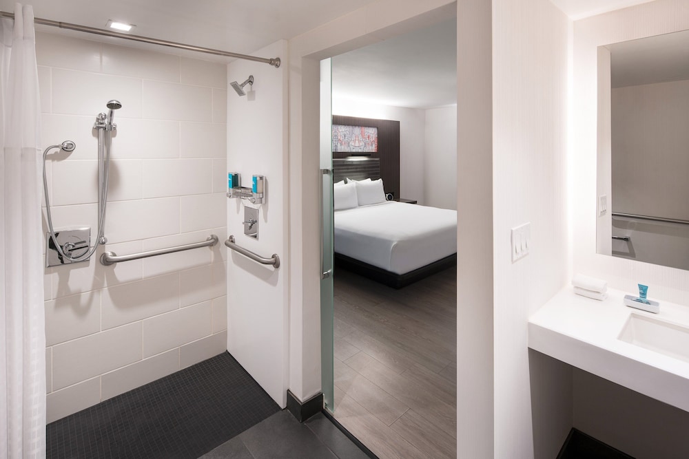 Room, 1 King Bed (Mobility/Hearing Access, Roll-in Shwr) - Photo 5