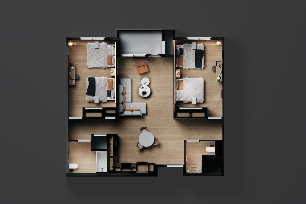 Accessible Two Bedroom Residence - Double Queen