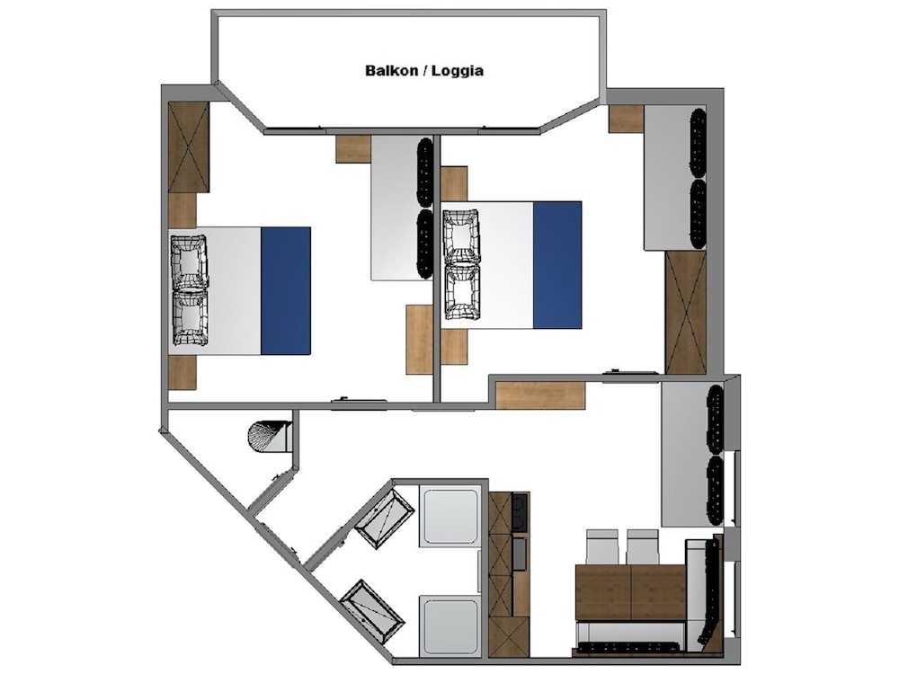 Comfort Suite, 2 Bedrooms, Kitchenette, Mountain View photo 2