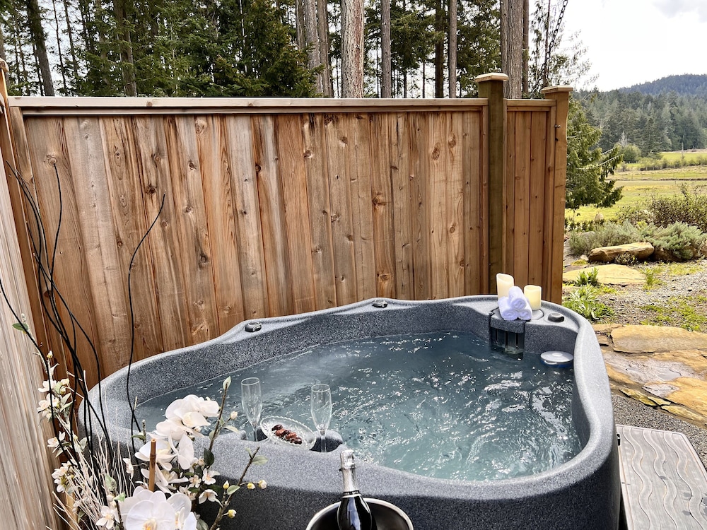 Luxury Queen Room with patio and hot tub (#105) photo 3