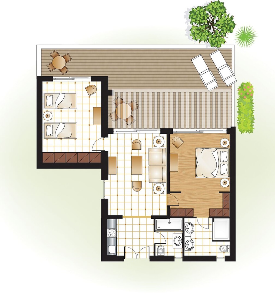Dream Villa 2 Bedroom thumbnail 6