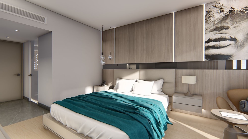 Deluxe Double Room, Partial Sea View