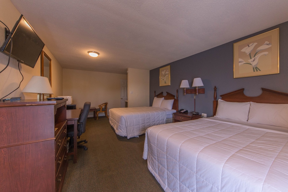 Double Room, 2 Double Beds, Non Smoking