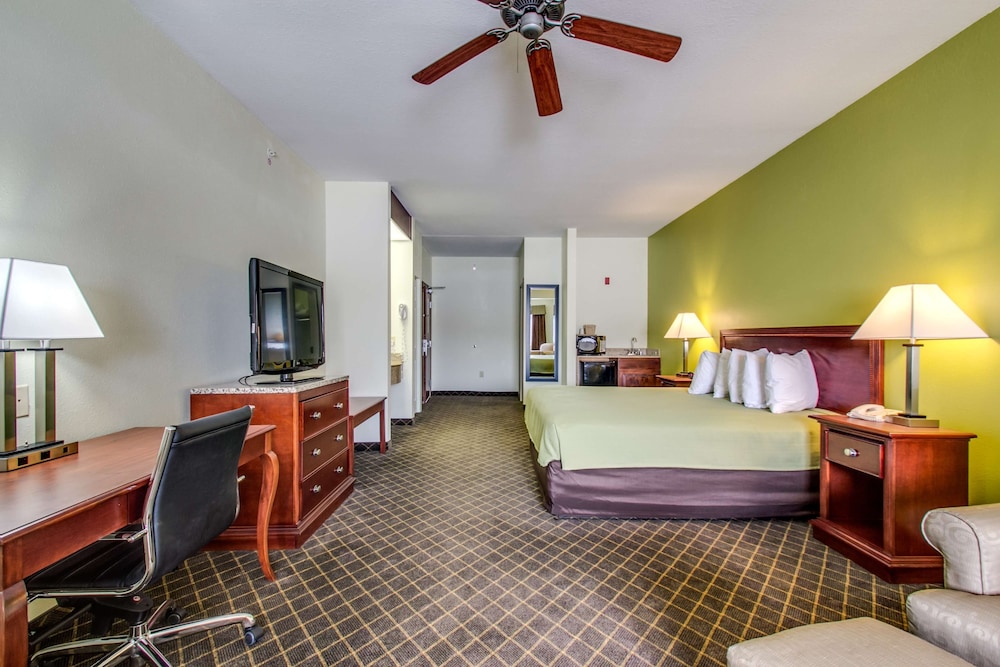 Standard Room, 1 King Bed, Non Smoking, Refrigerator & Microwave (with Single Sofabed;Larger Room) photo 3