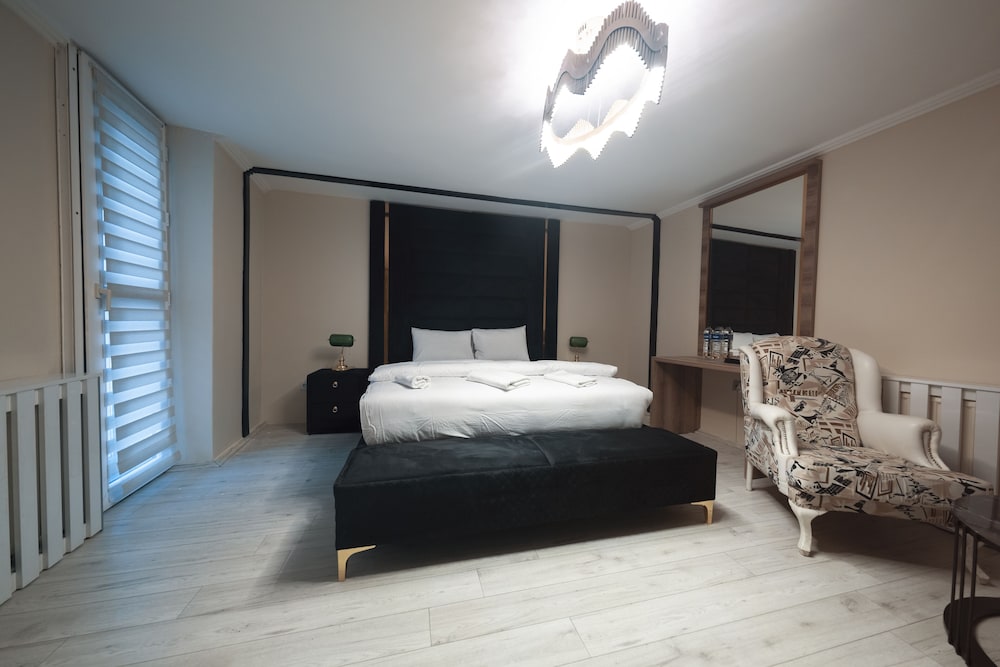 Deluxe Double Room, 1 King Bed, Refrigerator photo 1