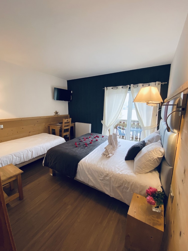Chambre Triple, vue lac
