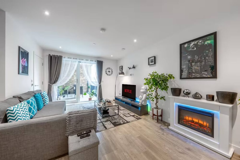 Modern 1-bed Apt in Harrow Near Heathrow Airport & Wembley, Bilde 7