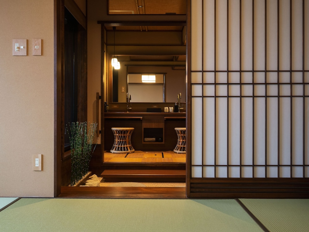Japanese Style Room with Partial Open Air Bath and Garden (for 1-2 guests) photo 3