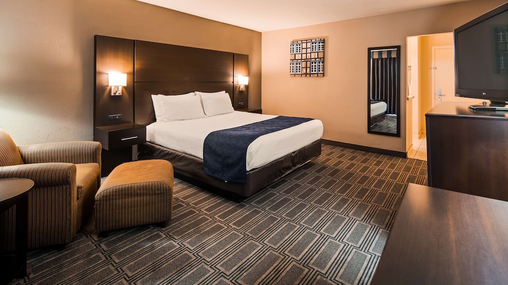 Standard Room, 1 King Bed, Non Smoking, Refrigerator & Microwave (Pet Friendly) - Photo 1
