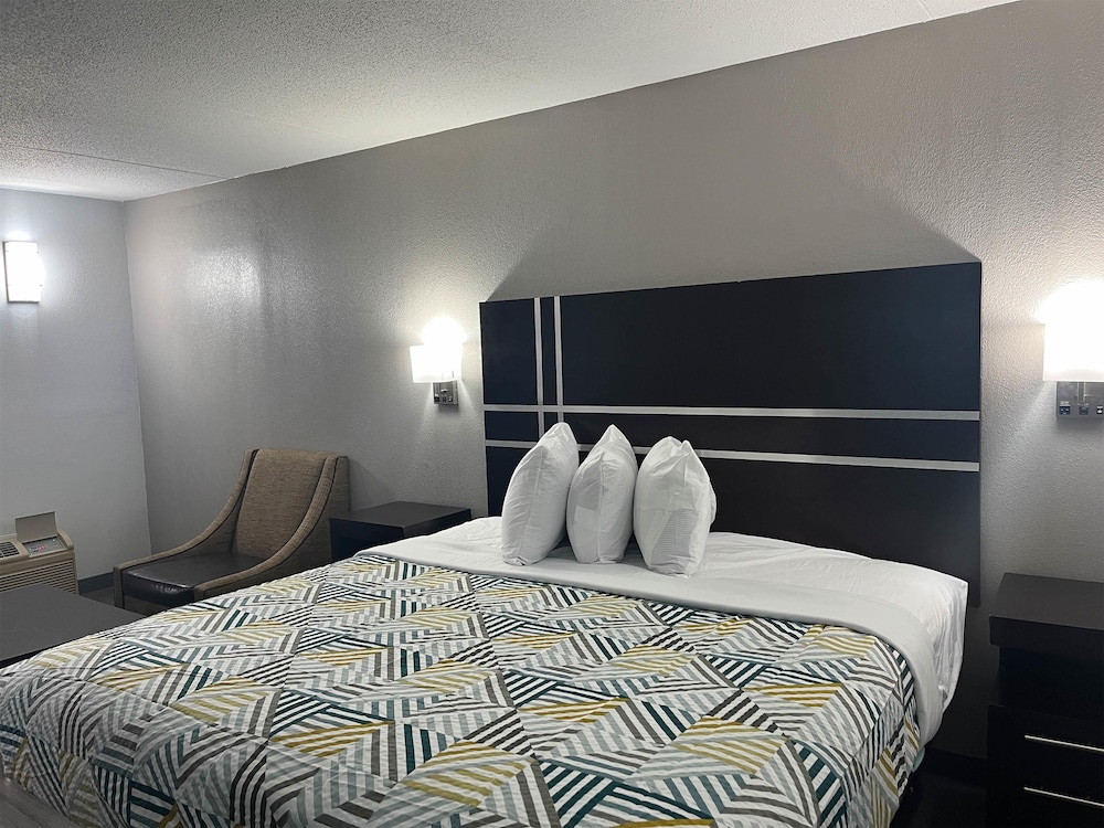 Deluxe Room, 1 King Bed, Non Smoking, Refrigerator & Microwave - Photo 2