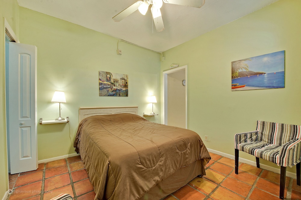 #2  = Turtle Nest = 1 bedroom with a queen sized bed