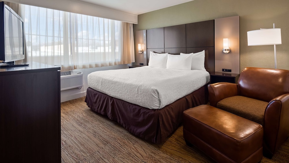 Suite, 1 King Bed, Non Smoking, Refrigerator & Microwave - Photo 6