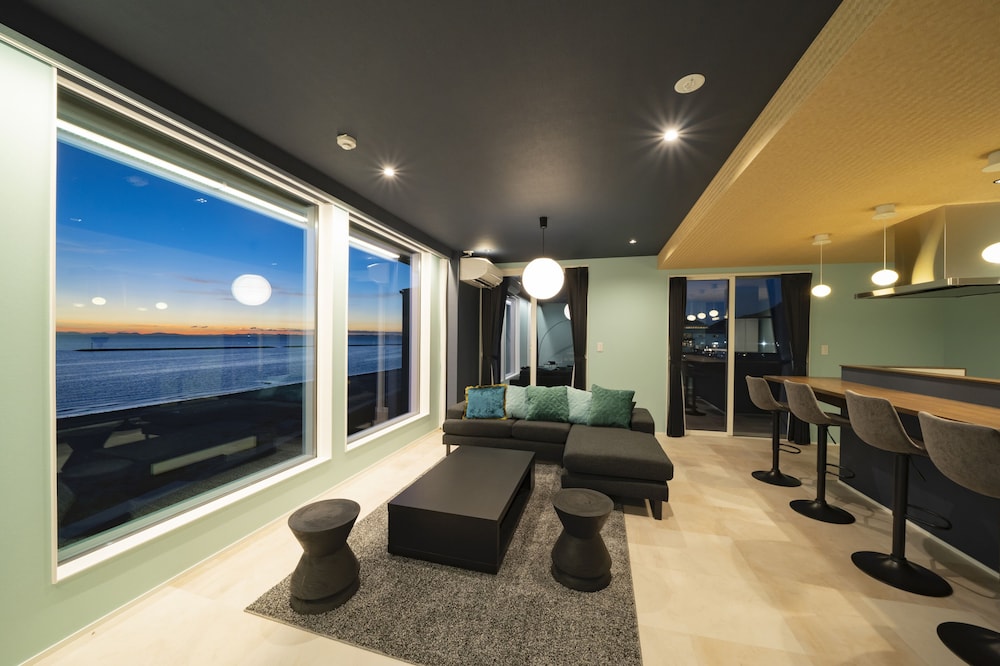 Seisho [Dog Suite Ocean View Villa, Pets allowed, 8 beds] Non Smoking