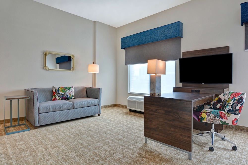 ADA Accessible Studio, 1 King Bed, Accessible, Bathtub (Refrigerator)