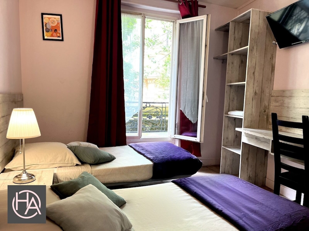 Chambre Classique, 2 lits une place, vue Ordener photo 3