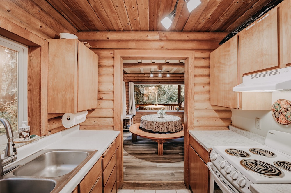 Cabin, 2 Bedrooms, Fireplace photo 3
