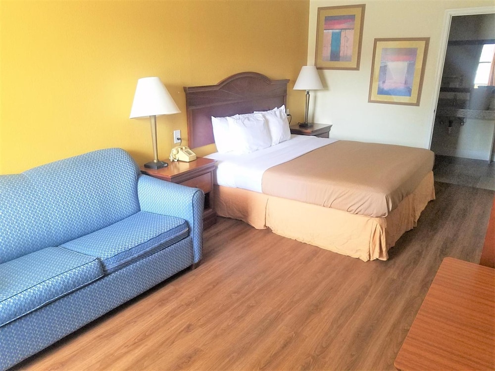 Room, 1 King Bed, Refrigerator & Microwave photo 3