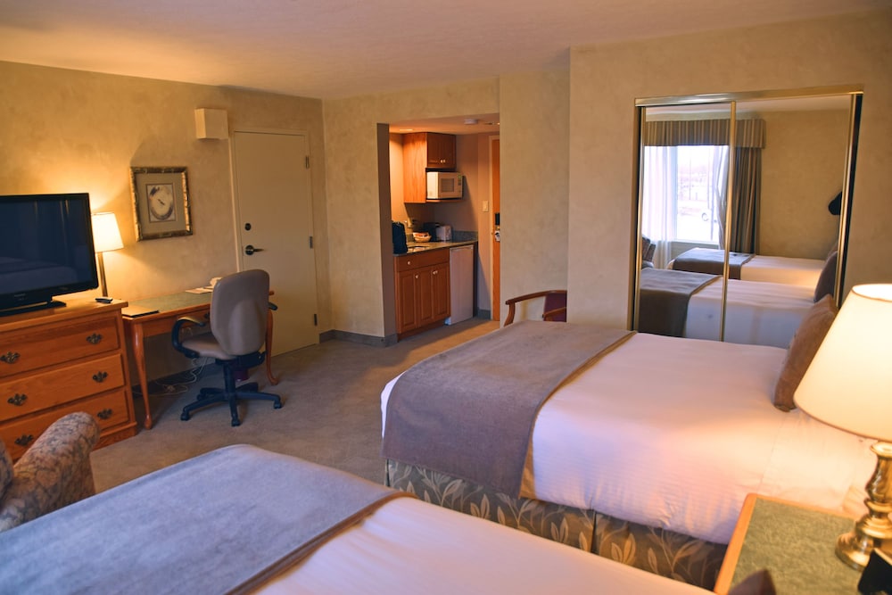 Deluxe Studio Suite, 1 King Bed, Fireplace