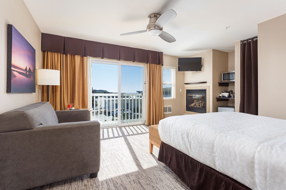 Deluxe Room, 1 Queen Bed, Fireplace, Park View photo 2