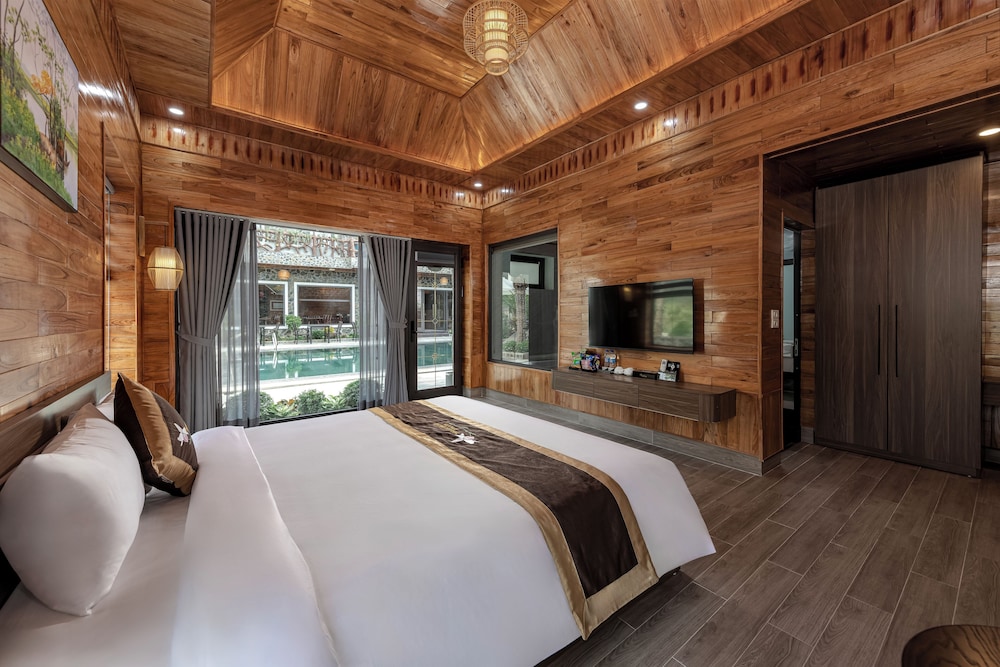 Deluxe Double Room, 1 King Bed, Pool View, photo 6