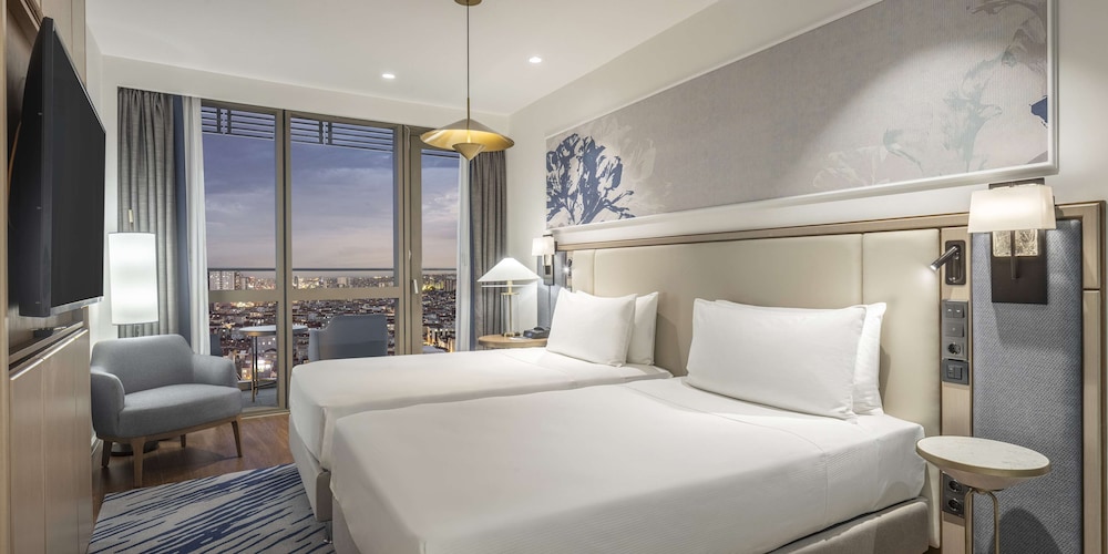 Studio, 2 Double Beds, Terrace