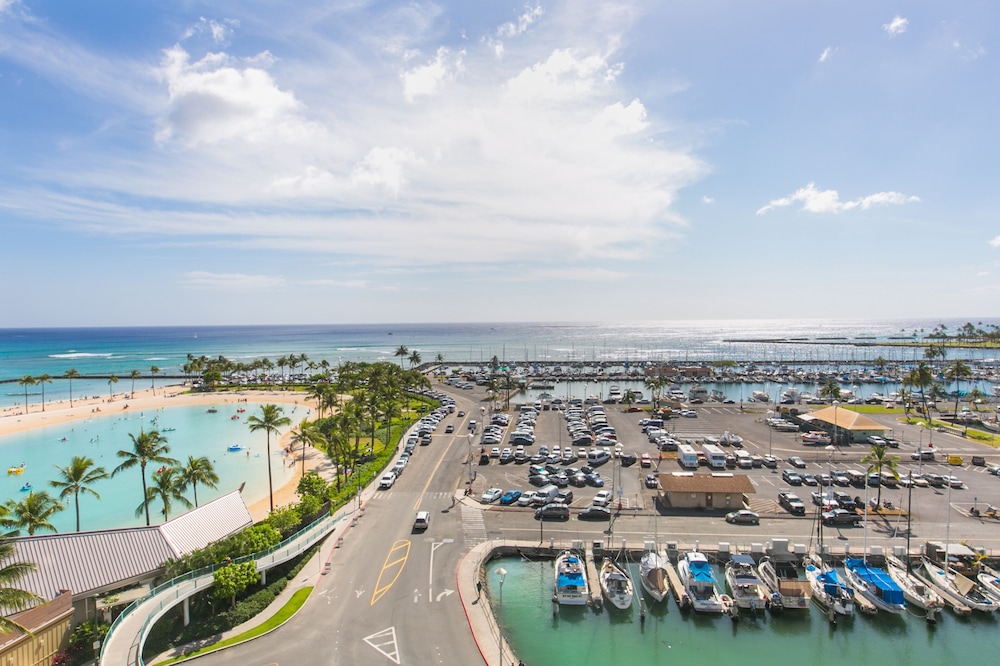 Ilikai Tower 943 Condo - Walk to the Beach, Shops & Restaurants! by RedAwning: view from hotel room photo
