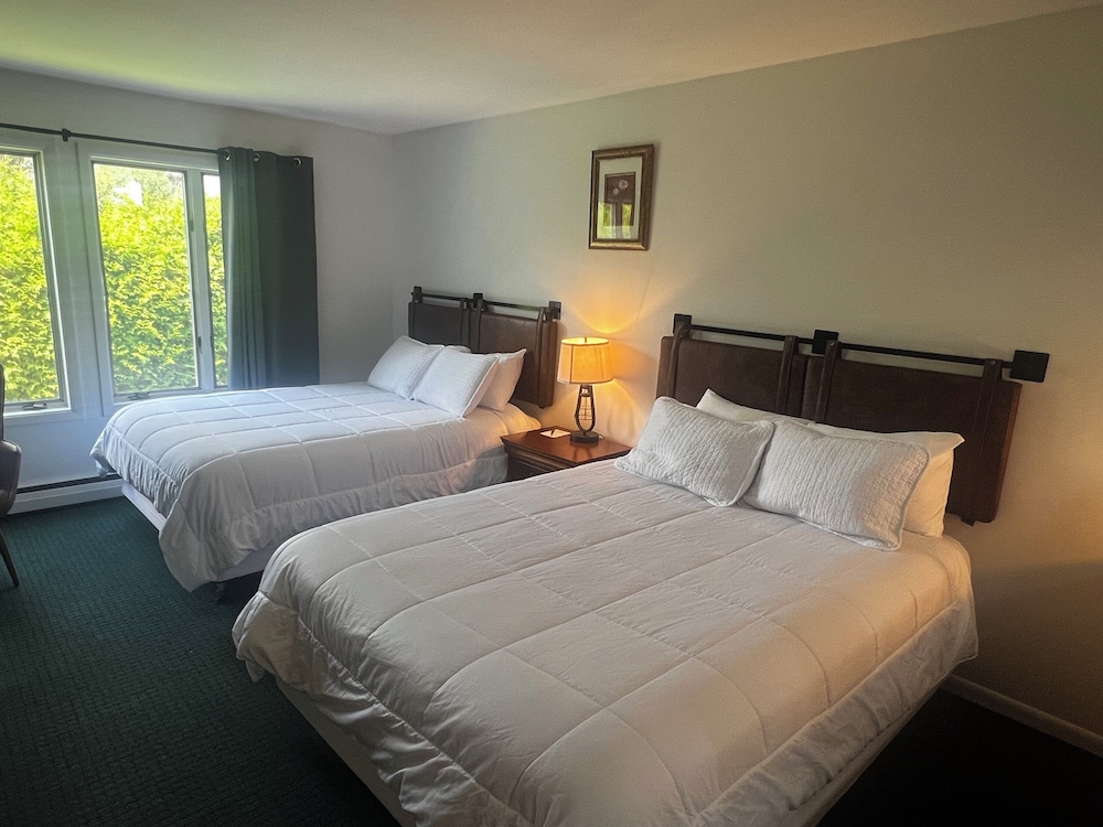 Deluxe Efficiency, 2 Queen Beds, Fireplace photo 2