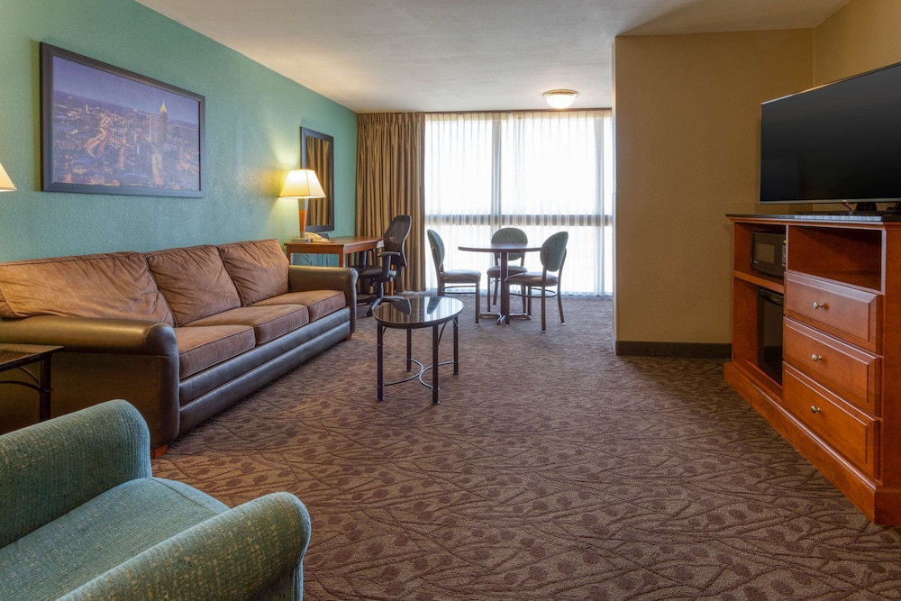 Suite, 1 King Bed with Sofa bed, Refrigerator & Microwave (2 Rooms, Oversized)