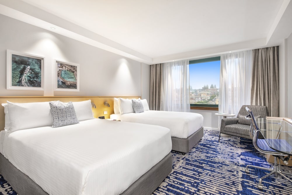 Classic Room, 2 Double Beds (Coogee View)