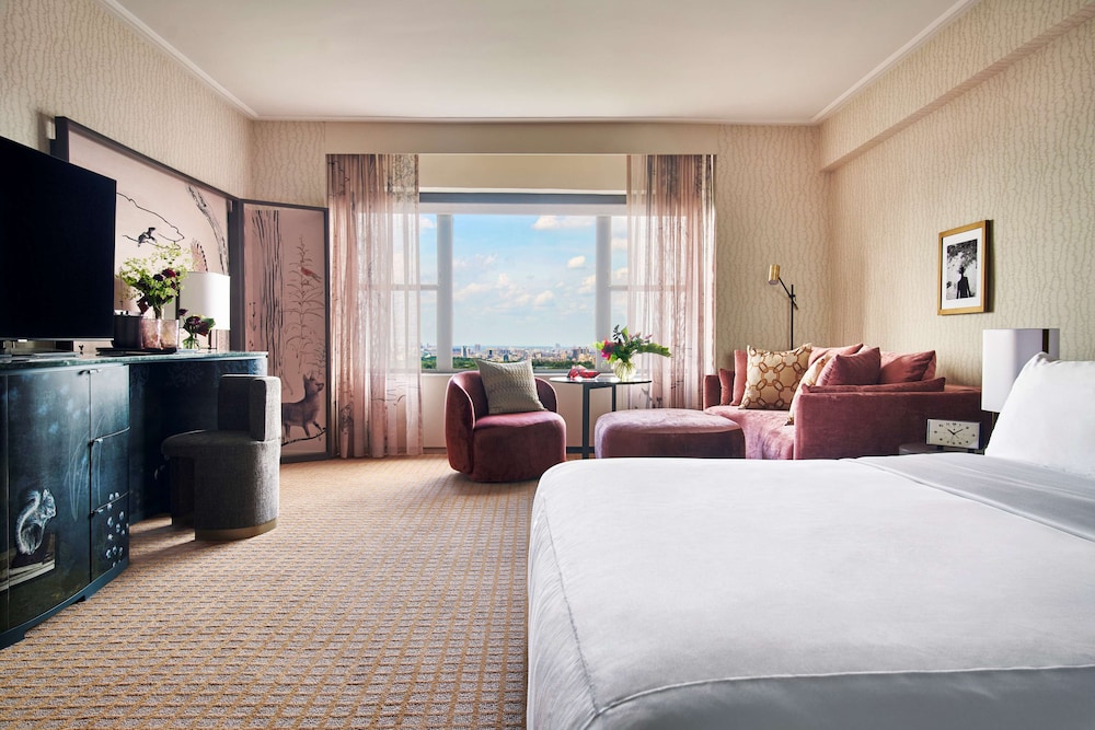 Studio Suite, 1 King Bed, Accessible, Park View (with Tub Shower)