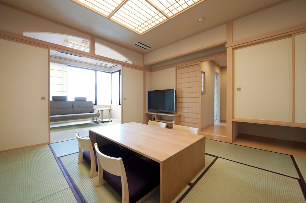 Japanese Style Room, w/ Private Open-air Bath (10 tatami mats + 6 tatami mats) Special Room Keigetsu photo 2