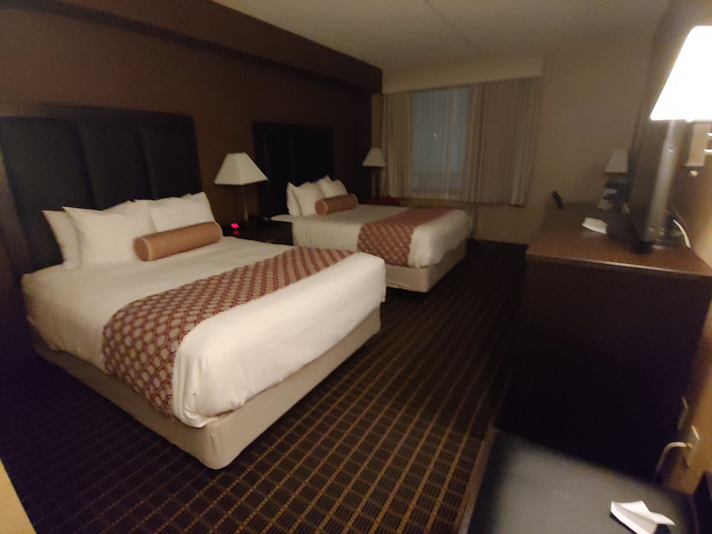 Executive Suite, 2 Queen Beds, Non Smoking, Refrigerator & Microwave (with Sofabed)