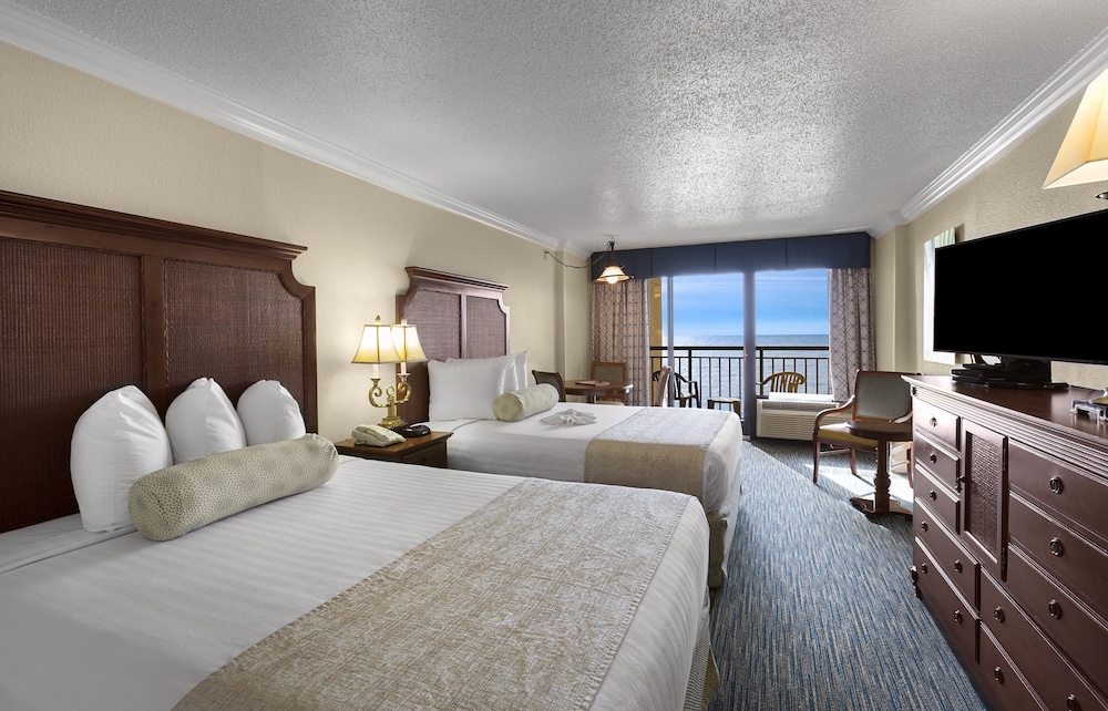 Lowrise Oceanfront Room, 2 Queen Beds, Stair Access Only - Photo 1
